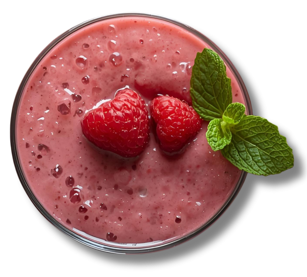 Smoothie framboise & brebis frais